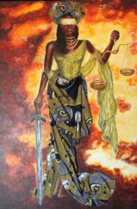Obra El Color de la Justicia, por Marian Davies