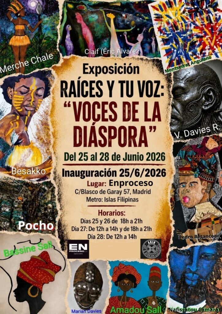 Cartel Voces de la Diáspora