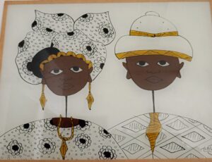 Pareja de senegal 1960