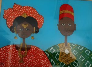 Pareja Senegalesa